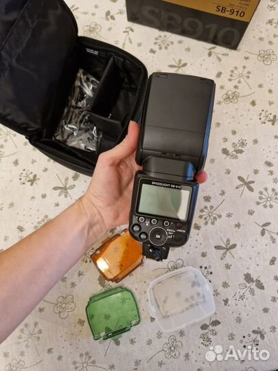 Вспышка nikon sb 910