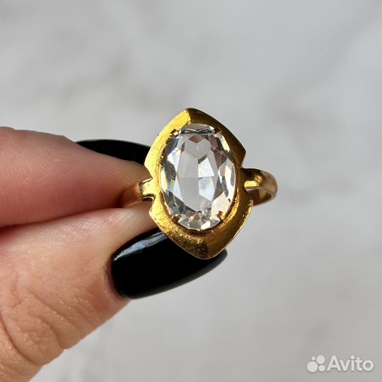 Ретро кольцо СССР / бижутерия