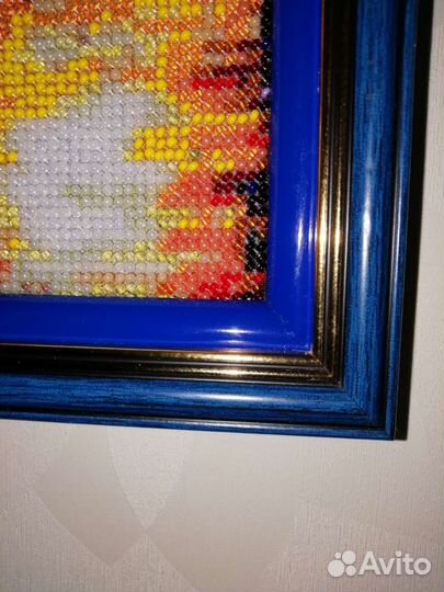 Картина вышитая бисером