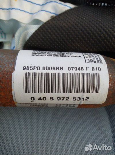 Шторка безопасности правая Renault Megane 3 купе