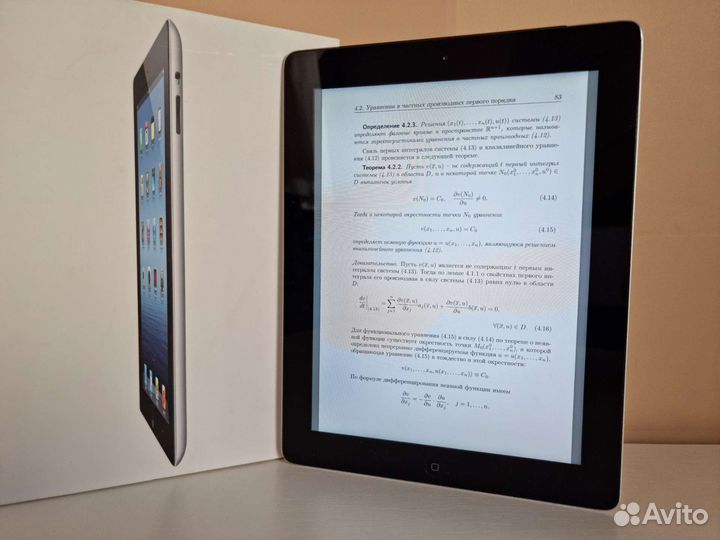 iPad 3 Cellular 64 Gb Black + Коробка + Чехол