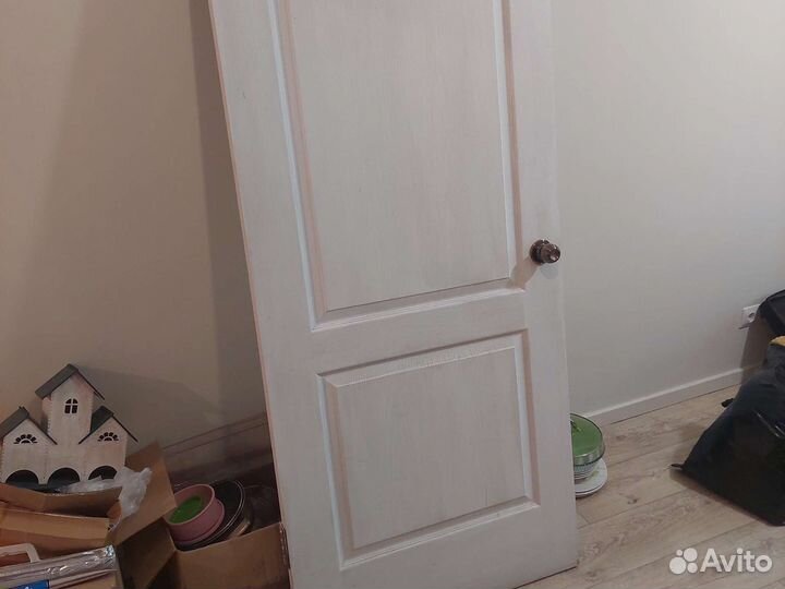 Дверь входная деревянная бу