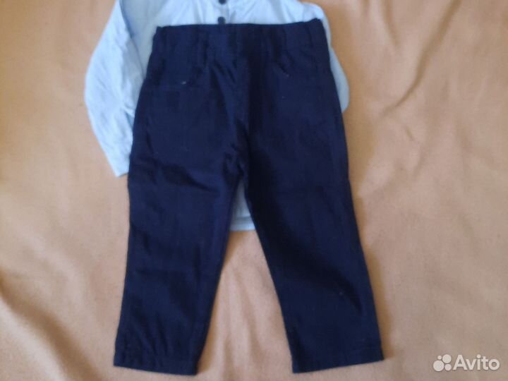 Рубашка и брюки для мальчика 92