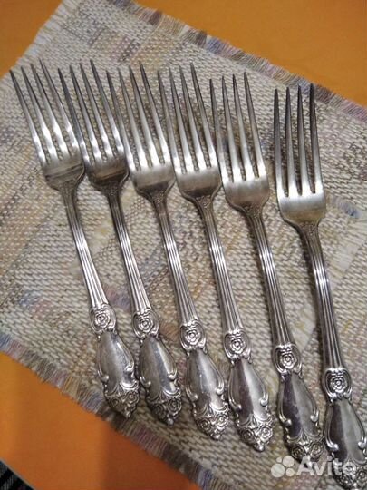 Вилка столовая мельхиоровая