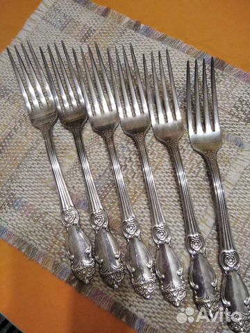 Вилка столовая мельхиоровая