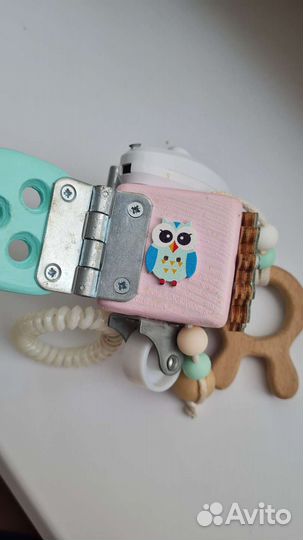 Дорожный бизикубик ручной работы