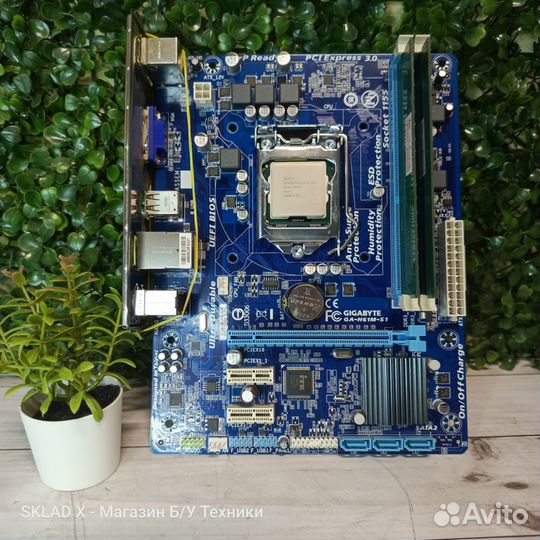 Материнская плата Gigabyte H61-s1 LGA 1155