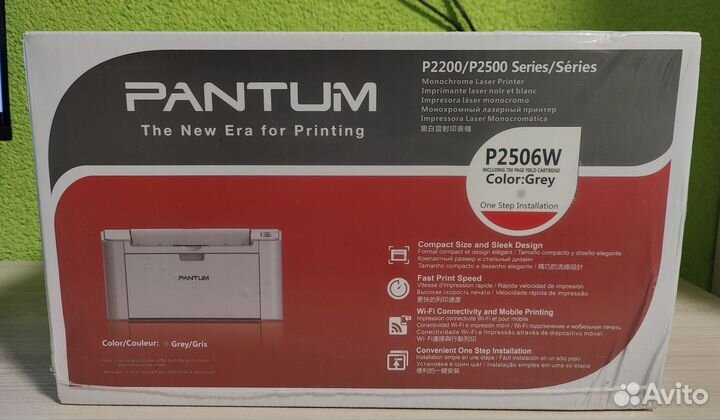 Новый принтер с Wi-Fi Pantum P2506W