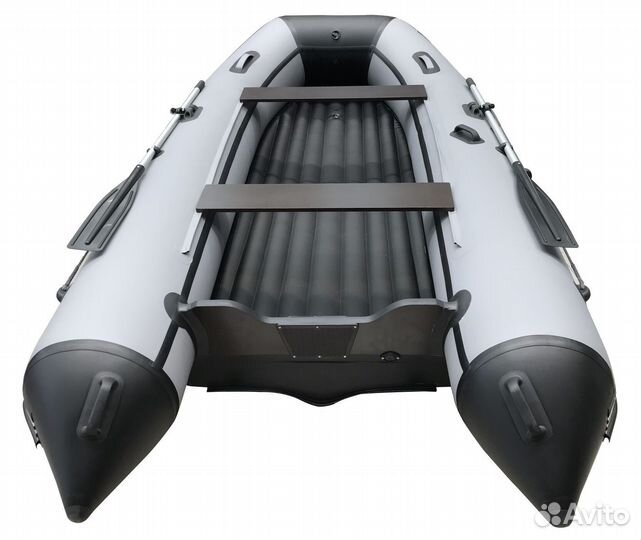 Лодка Orca 420 нд серая
