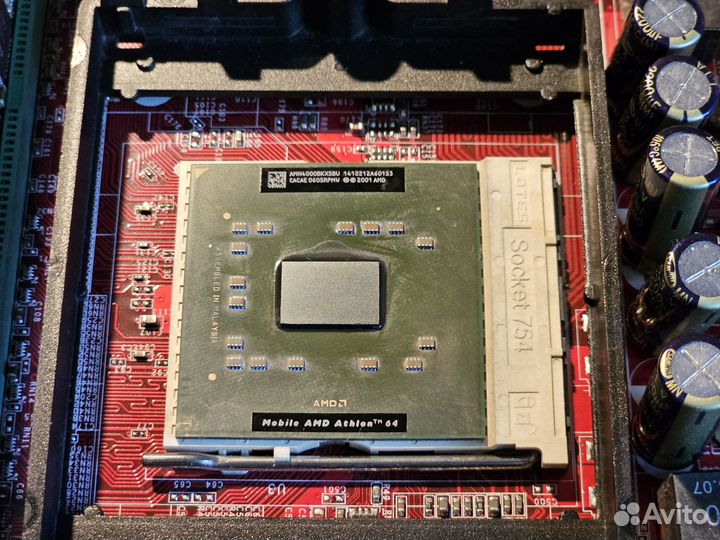 Mobile AMD Athlon 64 4000+ Socket 754 +MB(PCIe) +R