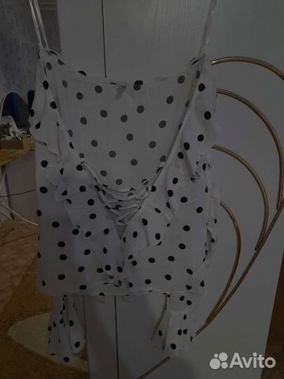 Блузка белая