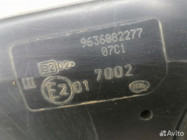 Зеркало левое электрическое для Citroen Xsara