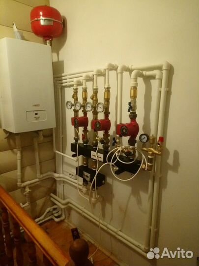 Монтаж сантехники, отопления, электрики