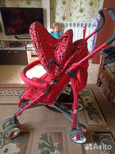 Прогулочная коляска трость бу