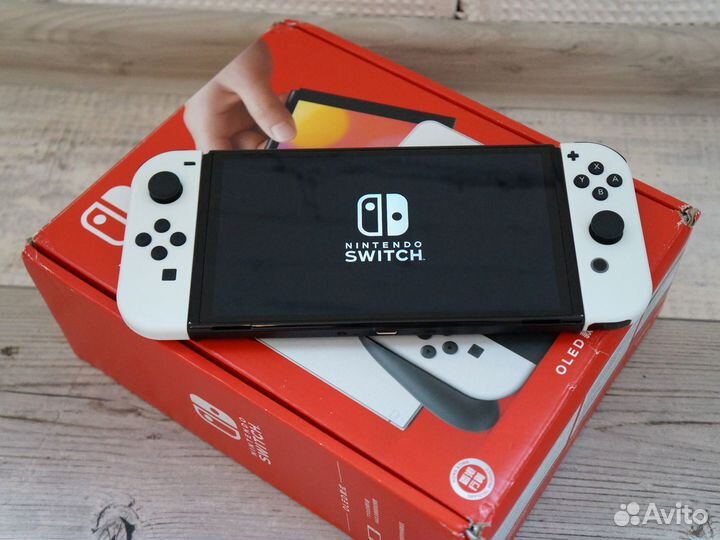 Приставка Nintendo Oled White, Новая