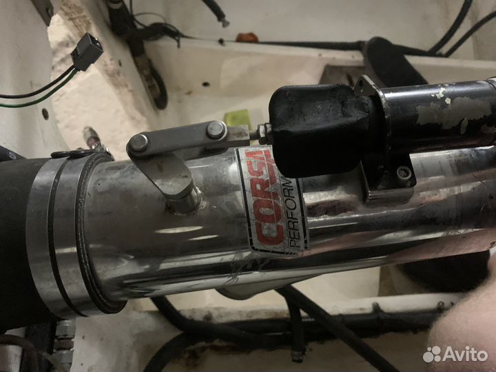 Прямоточный глушители на катер