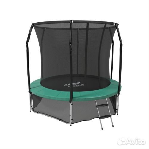 Батут Eclipse Space Twin Green/Orange 8FT