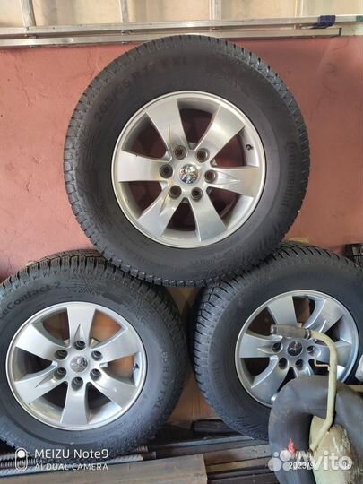 Колеса r17 на mitsubishi pajero, l200