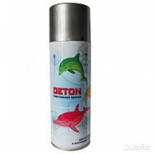 Грунтовка 520 мл. светло-серая (аэроз.), deton