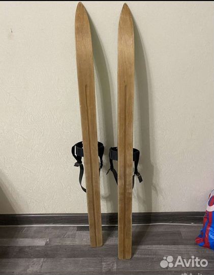 Лыжи, 95 см, б/у