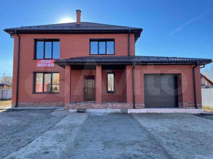 Коттедж 185,5 м² на участке 8 сот.