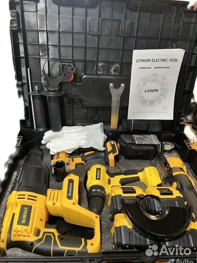 Аккумуляторный набор Dewalt 4/1 18вт безщеточный