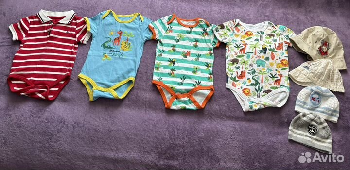 Детские вещи пакетом размер 68 - 74