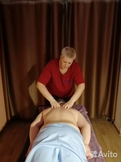 Услуги массажа