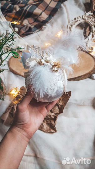 Ёлочные игрушки ручной работы