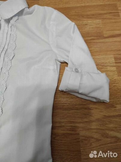 Блузки школьные для девочки 11-12 лет пакетом