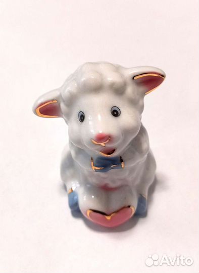 Статуэтки барашек с сердечком