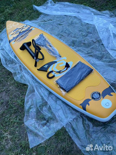 Сапборд SUP доска GQ DP двухслойный