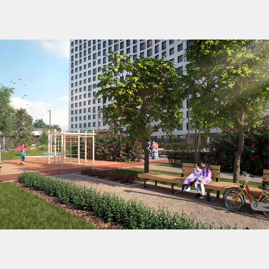 2-к. квартира, 51,6 м², 6/18 эт.