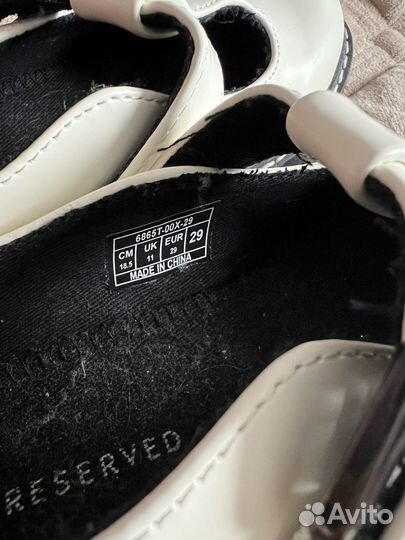 Лоферы туфли для девочки 18,5 см