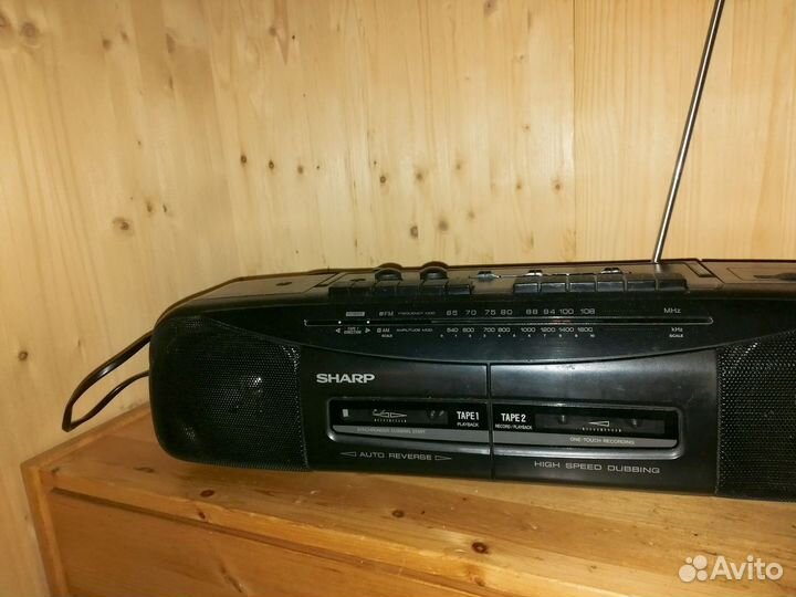 Магнитофон sharp