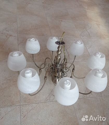 Люстра потолочная бу