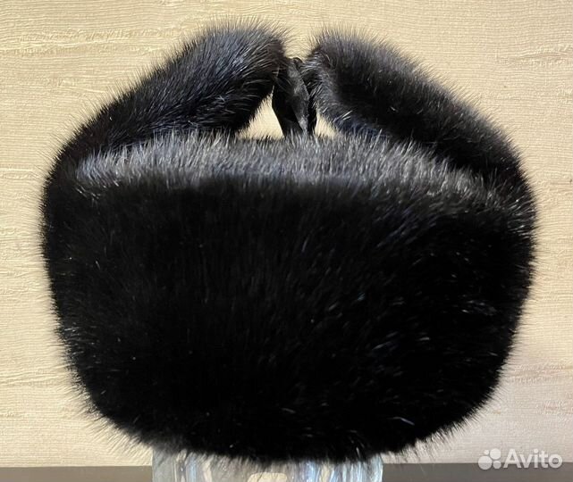Норковая шапка мужская, 58 размер