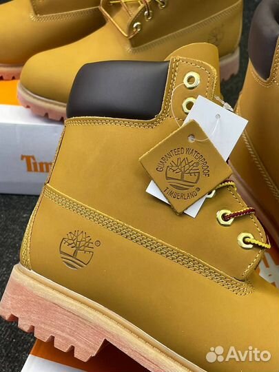 Ботинки timberland оранжевые