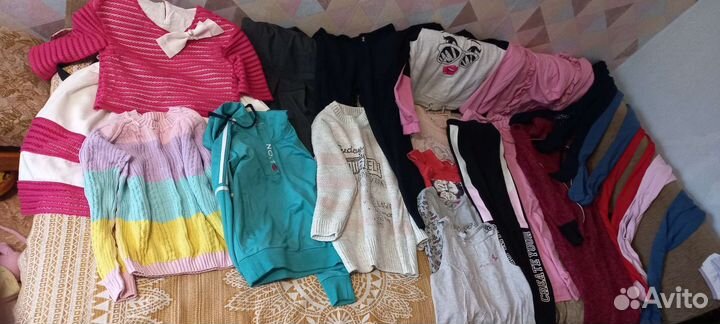 Вещи пакетом на девочку 8-11 лет