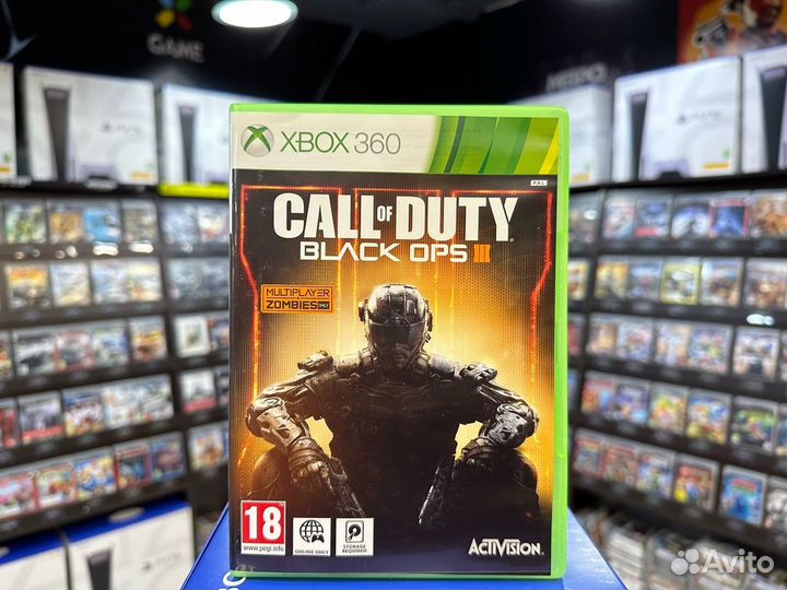 Игры для Xbox 360: Call of Duty: Black OPS III