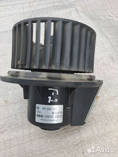 Фольксваген Гольф 2 моторчик печки