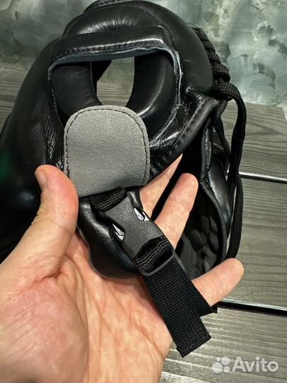 Шлем для единоборств leaders LS black