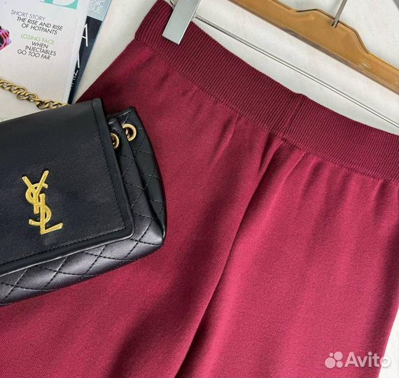 Костюм трикотажный со штанами YSL (трендовый)