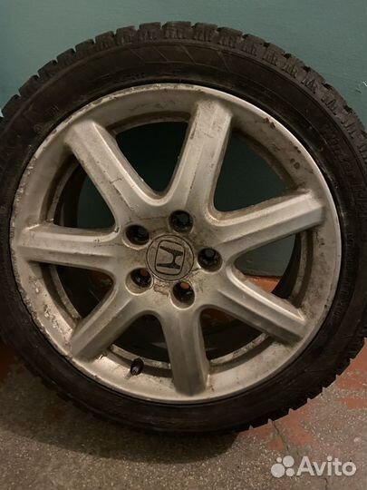 Литые оригинальные диски honda civic 225/45r17