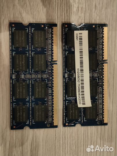 Оперативная память ddr3 для ноутбука 2gb