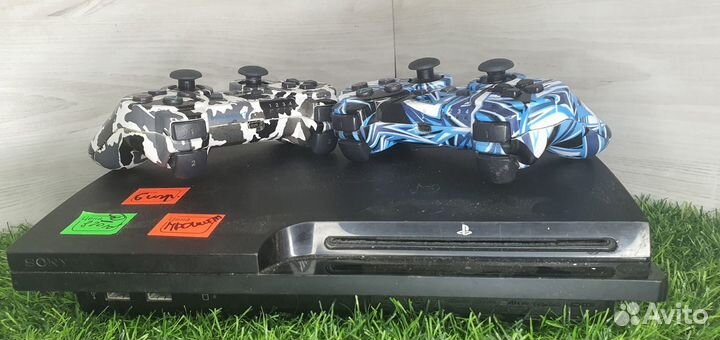 Sony ps3 slim с играми