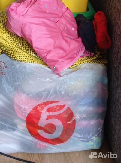 Детские вещи пакетом для девочки от 104 до 116 см