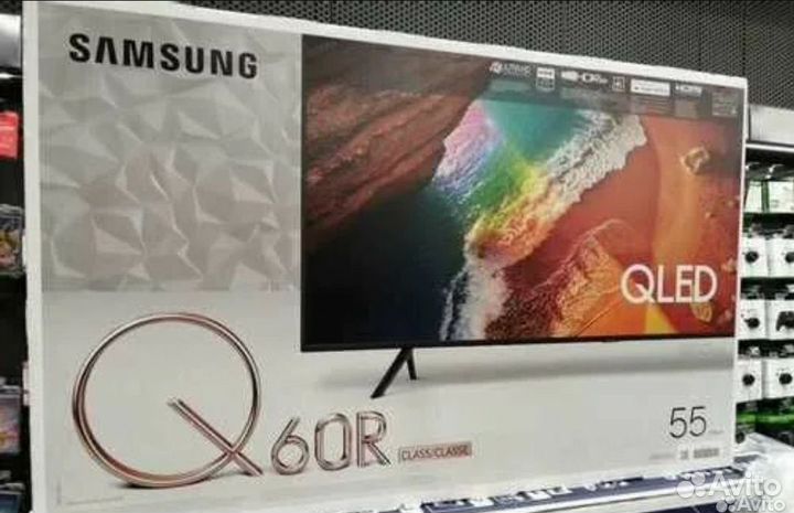 Телевизор samsung 55 Qled новый