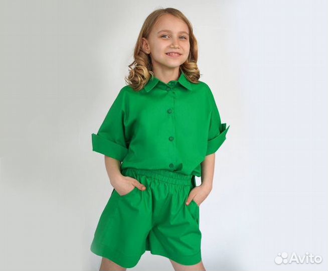 Костюм для девочки летний, р. 158
