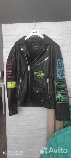 Куртка zara, косуха 44р